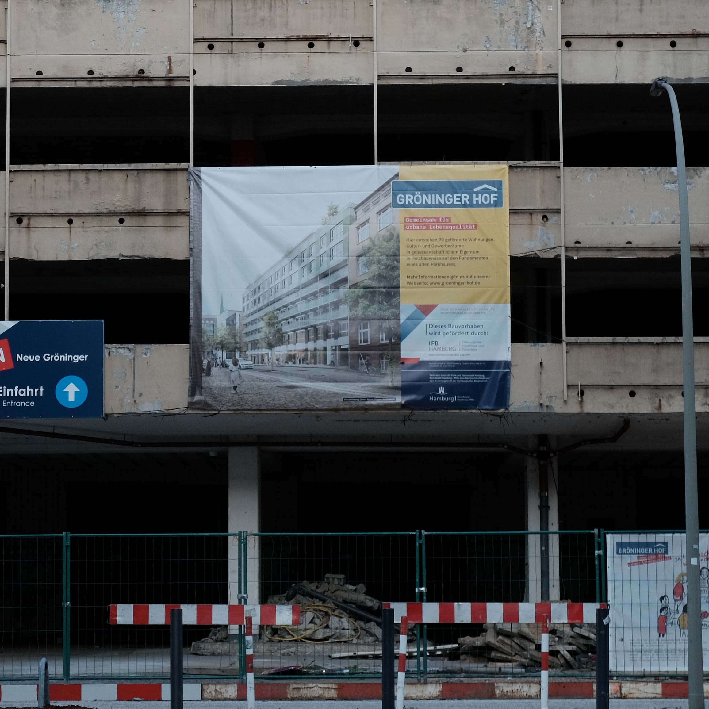 Parkhaus Gröninger Hof Detailansicht