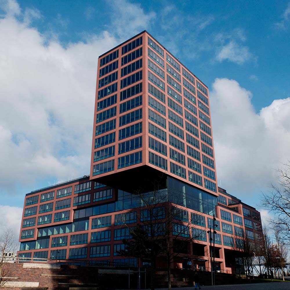 Ansicht des Edge Hafencity Hamburg