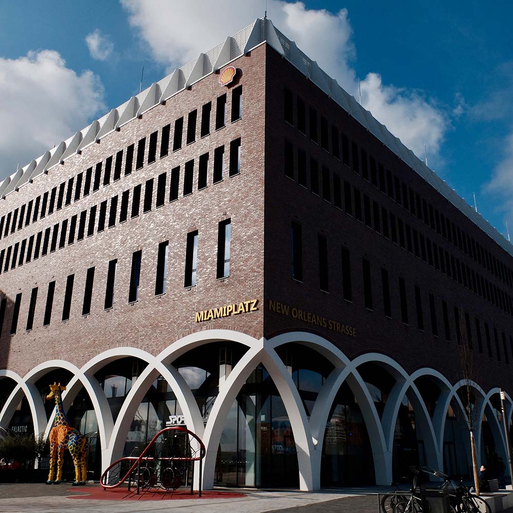 Ansicht des Westfield Hamburg-Überseequartier Hamburg